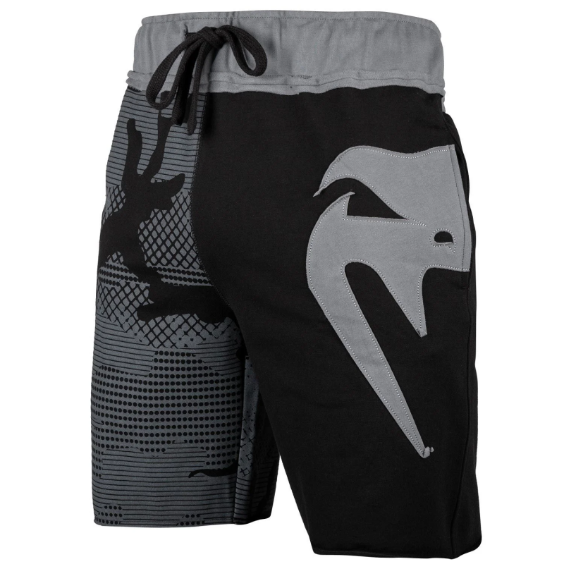 Assault Cotton Shorts - BlackGrey